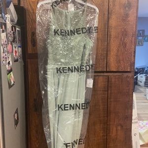 Brand New Sage Green Kenndey Blue Bridesmaid Dress!